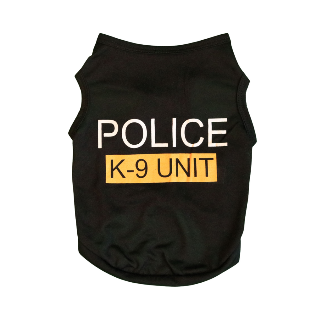 Police Dog T-Shirt by Doggy Doo Little