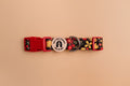 Folksy Flowers Dog Collar