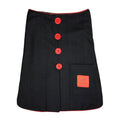 Navy Wool Dog Coat by Doggy Doo Little