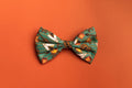 Mountain Camp Out  Dog Bow Tie